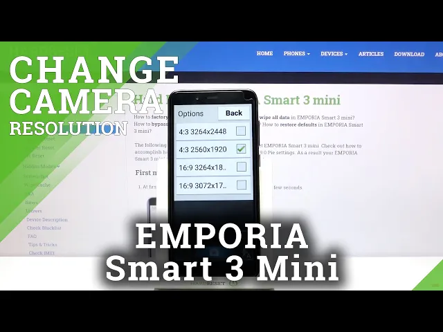 Video thumbnail for How to Set Up Different Picture Size in Emporia Smart 3 Mini - Change Size of Photos