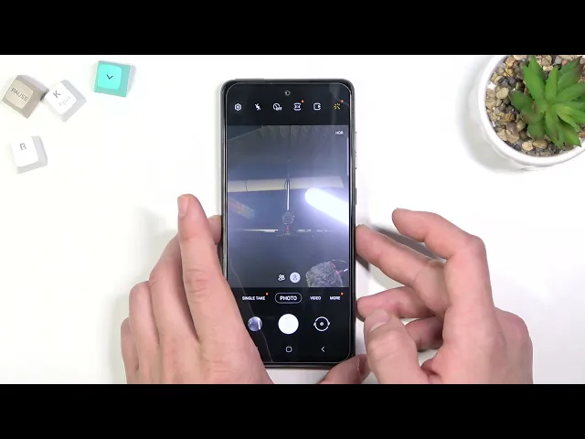 Video thumbnail for How to Take Selfie Using Palm Gesture on SAMSUNG Galaxy A52s - Take Photo Without Buttons