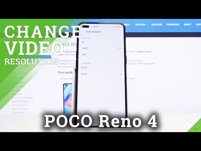 Video thumbnail for How to Change Video Quality on OPPO Reno4 – Change Camera Settings
