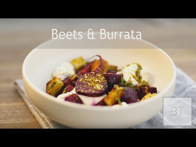 Video thumbnail for Beets & Burrata | Byron Talbott