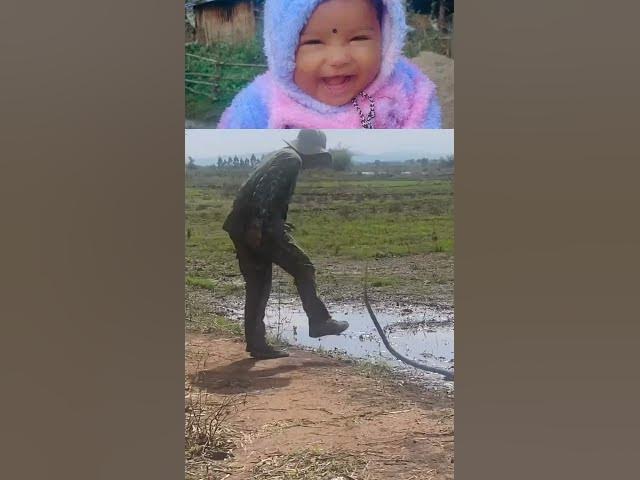 Video thumbnail for सांप के साथ 'नागिन डांस' का असली रीमिक्स! 😂🐍