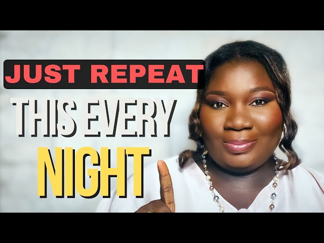 Video thumbnail for Repeat this Psalm 10 times before you sleep then watch how blessings flow to you