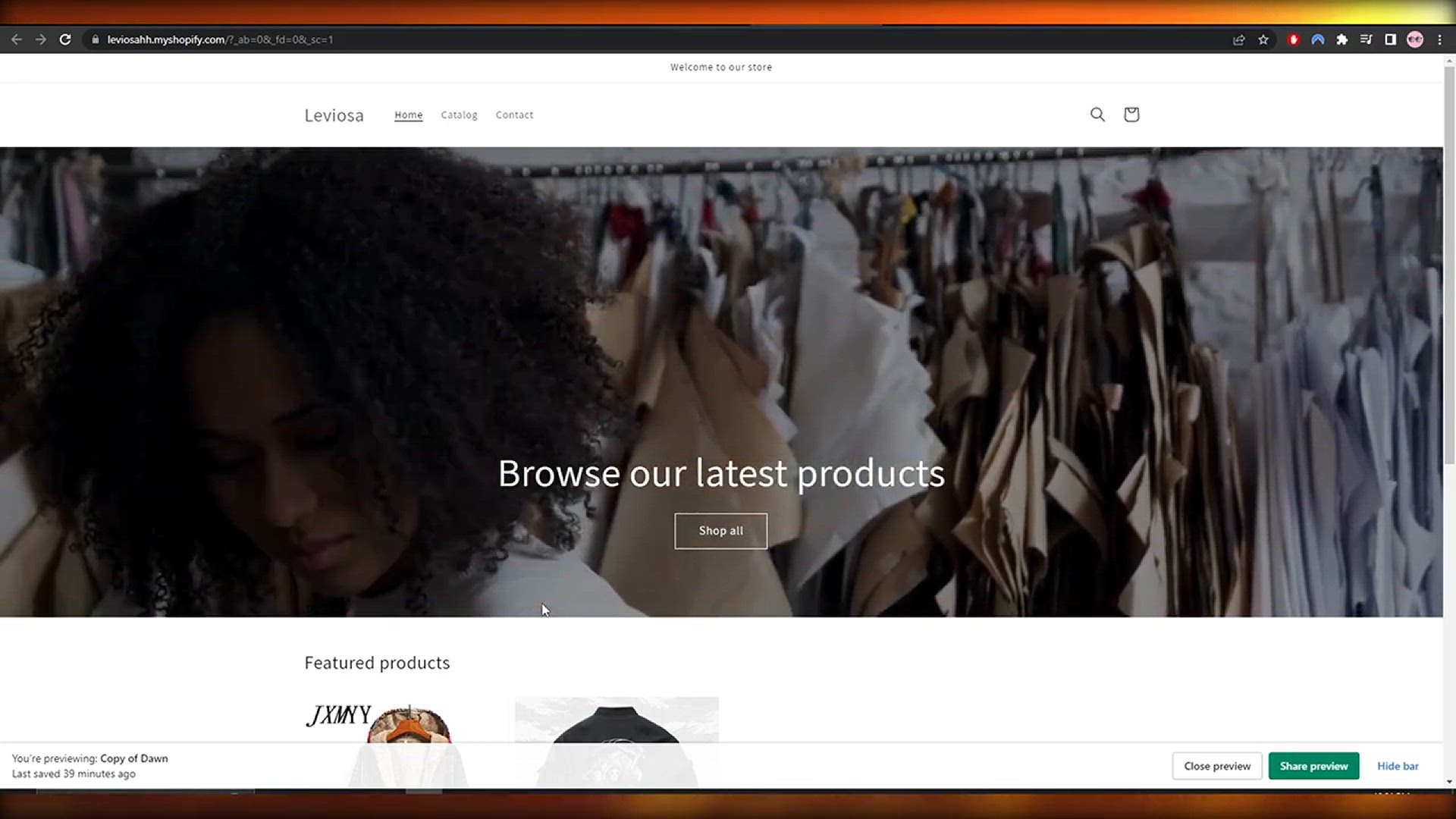 'Video thumbnail for How To Add Video Background To Shopify Store'