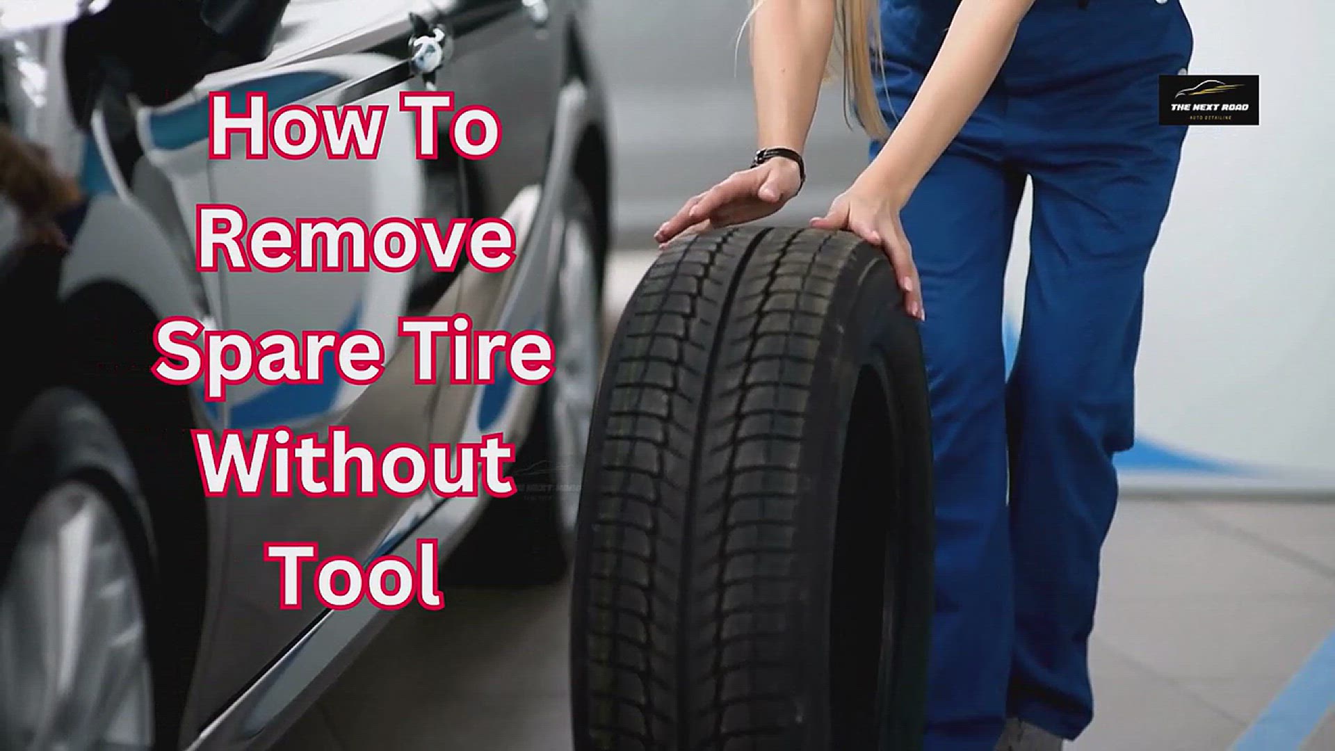 'Video thumbnail for How To Remove Spare Tire Without Tool'