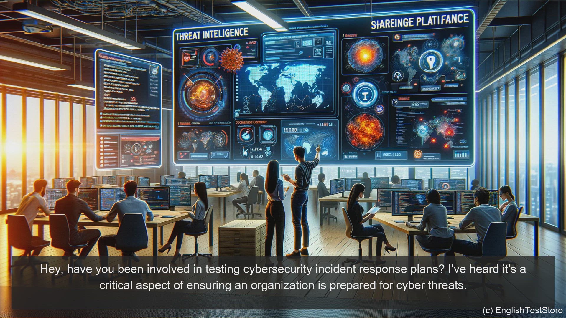 'Video thumbnail for English Conversation for Informatics Engineering: Cybersecurity Incident Response Plan Testing'