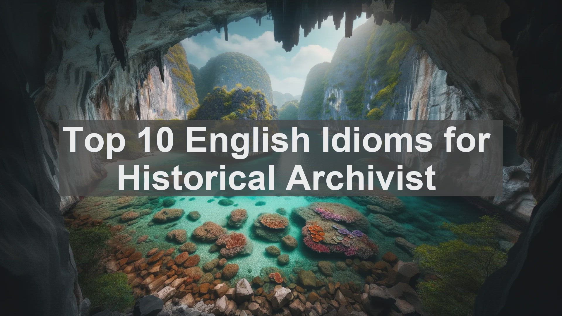 'Video thumbnail for Top 10 English Idioms for Historical Archivist'