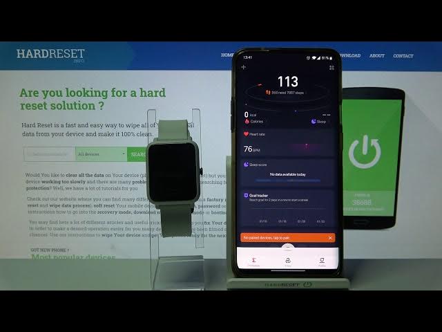 Video thumbnail for How to Pair XIAOMI Amazfit BIP with Phone – Join Bluetooth Connection