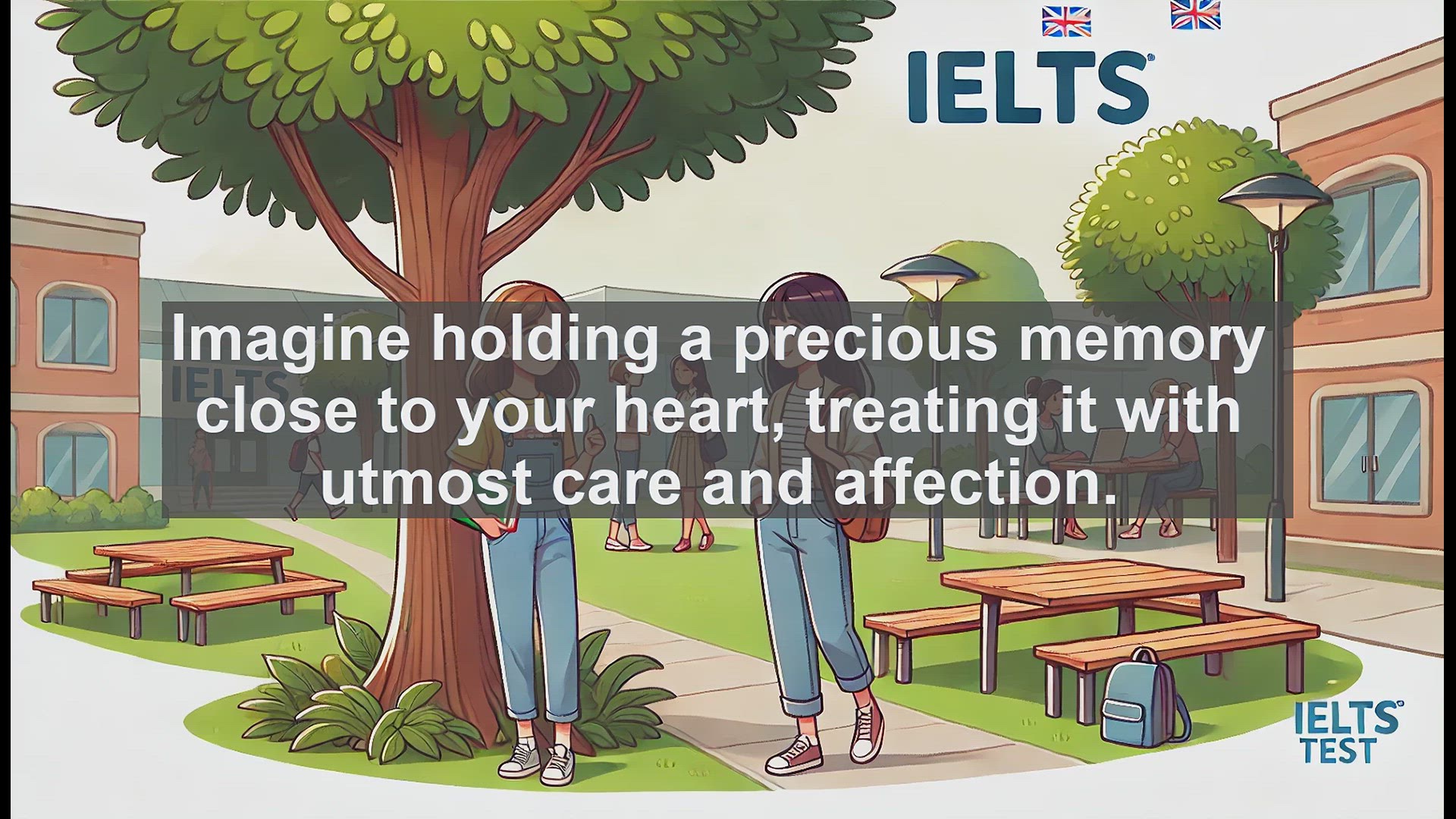 'Video thumbnail for 2000 Must Know IELTS 9.0 Vocabulary - Understanding 'Cherish': Elevate Your IELTS Score'