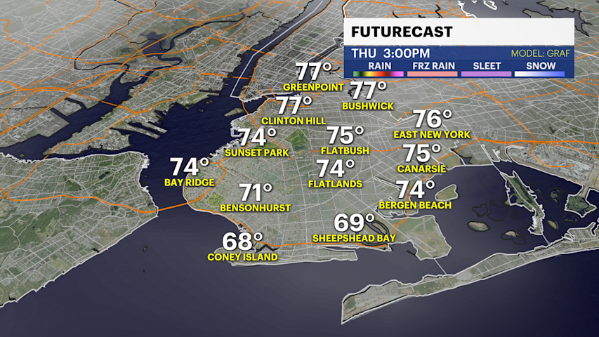 Video thumbnail for Mild temperature trend continues this weekend in Brooklyn