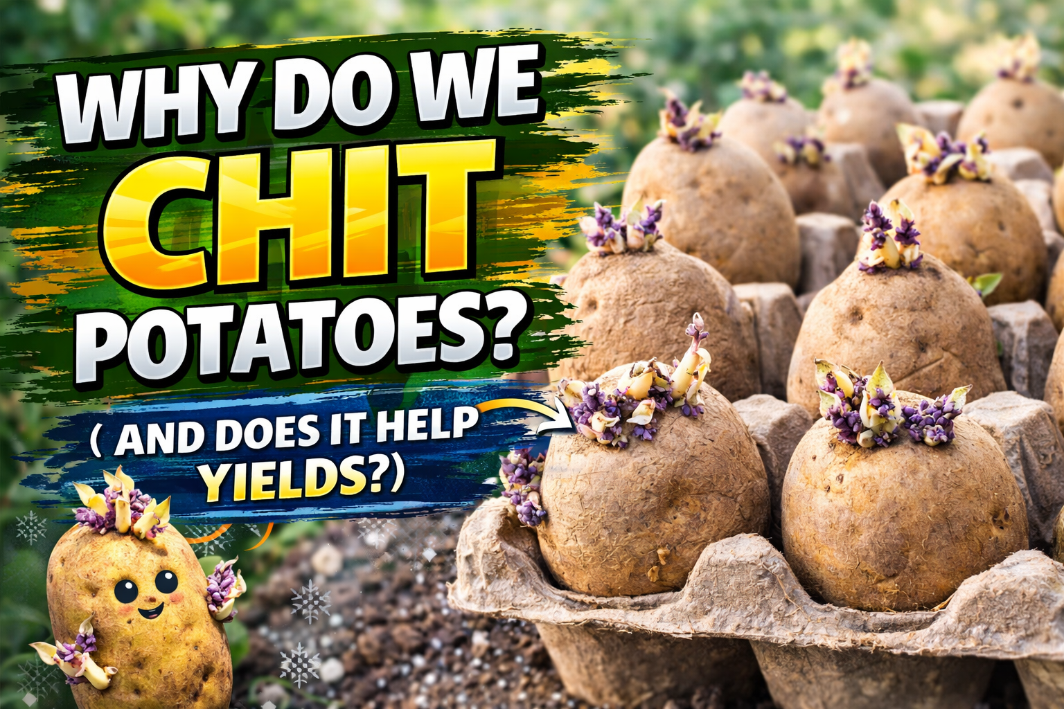 Video thumbnail for Why Do We Chit Potatoes? (And Does It Help Yields?)