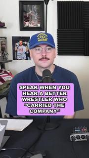 Video thumbnail for Speak when you hear a BETTER WRESTLER Than John Cena