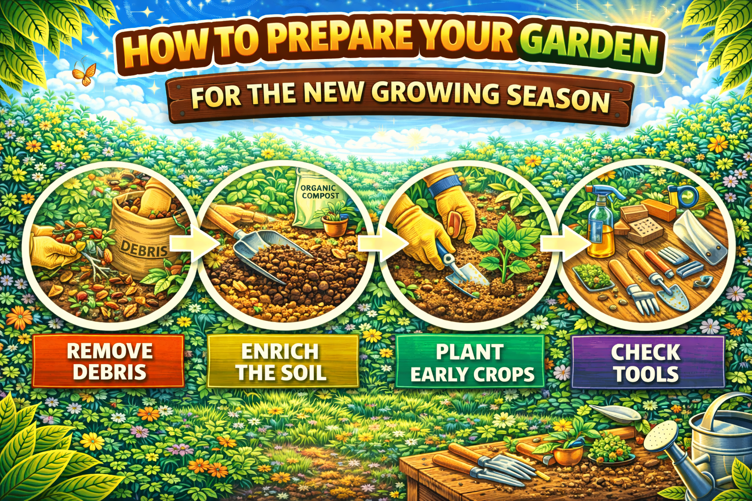 Video thumbnail for How to Prepare Your Garden for the New Growing Season
