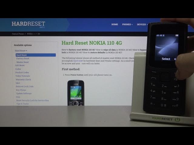 Video thumbnail for Stock Wallpapers on NOKIA 110 4G – Locate Default Wallpapers