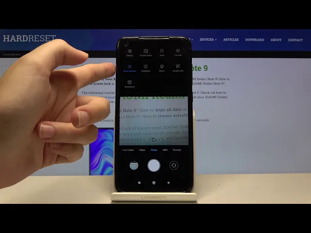 Video thumbnail for How to Use Camera Gridlines on XIAOMI Redmi Note 9 – Camera Features