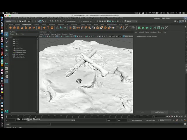 Video thumbnail for نظرة عامة على MAYA 3D