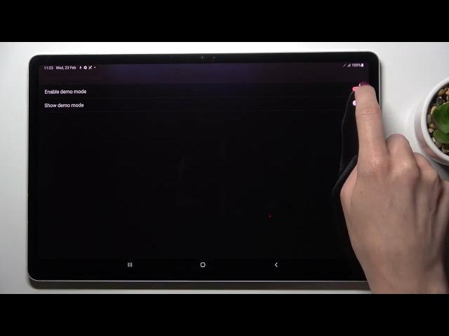 Video thumbnail for How to Activate Demo Mode on SAMSUNG Galaxy Tab S8+ - Show Demo Mode