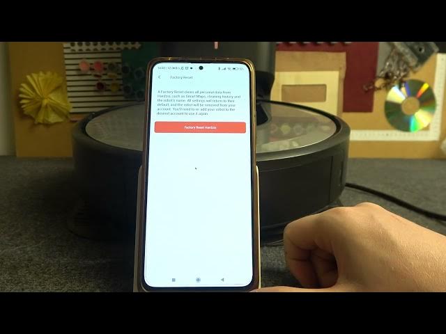 Video thumbnail for How To Factory Reset iRobot Roomba i7