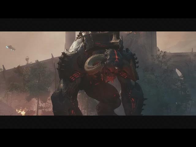 Video thumbnail for DOOM: The Dark Ages - Chapter 6 Siege Part 1: Fall Back: Cyclops Titan Defeats Atlan Cutscene