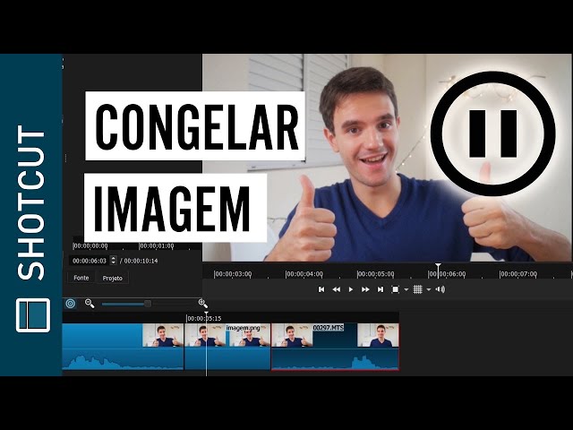 Video thumbnail for Como CONGELAR vídeo (efeito freeze frame, shotcut)