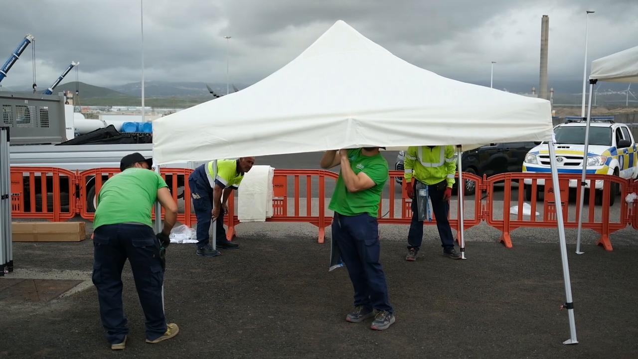 Video thumbnail for Spain: Preparations continue in Tenerife ahead of MV Hondius arrival amid hantavirus concerns.