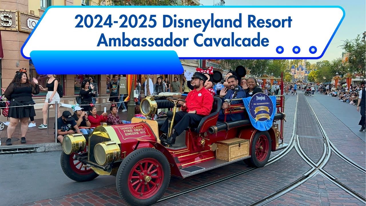 'Video thumbnail for 2024-2025 Disneyland Resort Ambassador Cavalcade 4K'