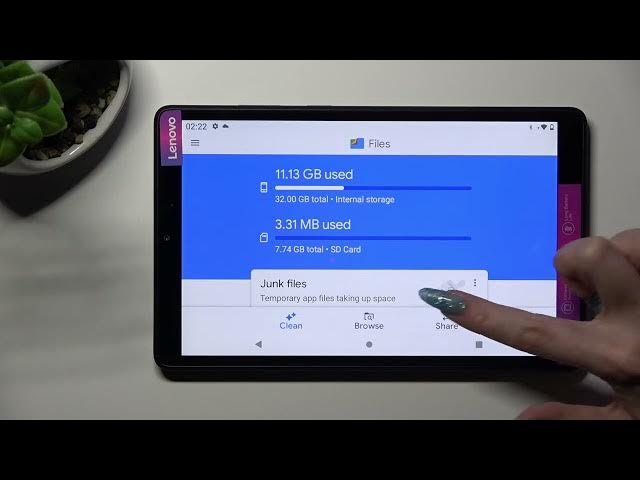 Video thumbnail for How to Clean Storage on Lenovo Tab M8 – Delete Unnecessary Data and Files