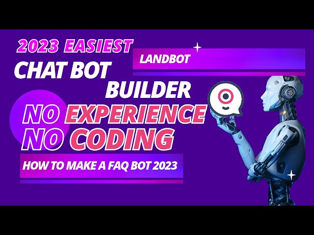 Video thumbnail for How to Build A Custom FAQ chatbot using Landbotio No Coding drag and drop Mainstream Entertainment