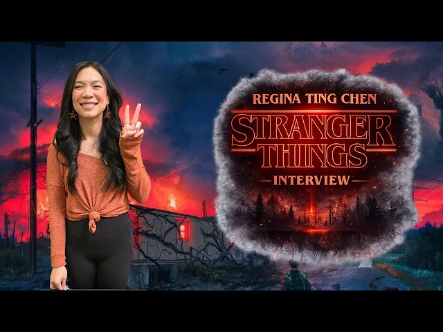 Video thumbnail for Stranger Things’ Regina Ting Chen Talks Counselor Kelly, What Made It Feel Like the '80s
