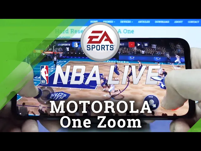 Video thumbnail for How NBA Live works on Motorola One Zoom - Gaming Quality Checkup