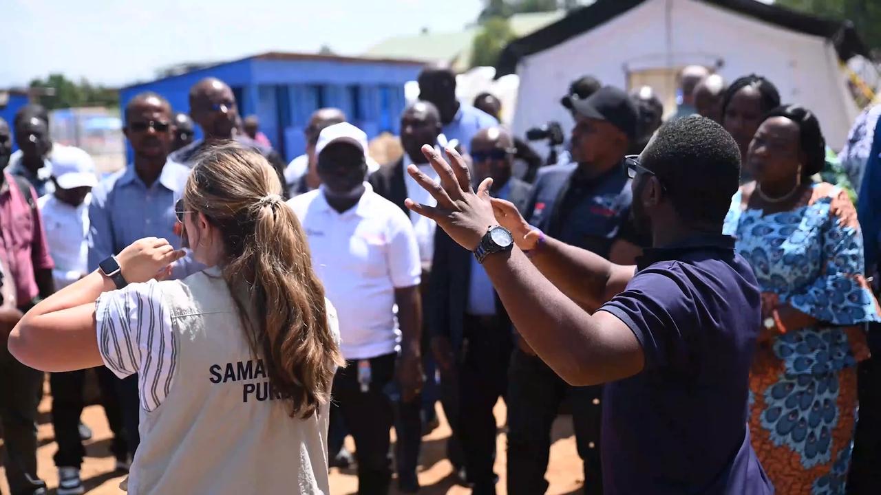 Video thumbnail for Democratic Republic of the Congo: New Ebola treatment center opens in eastern DR Congo.