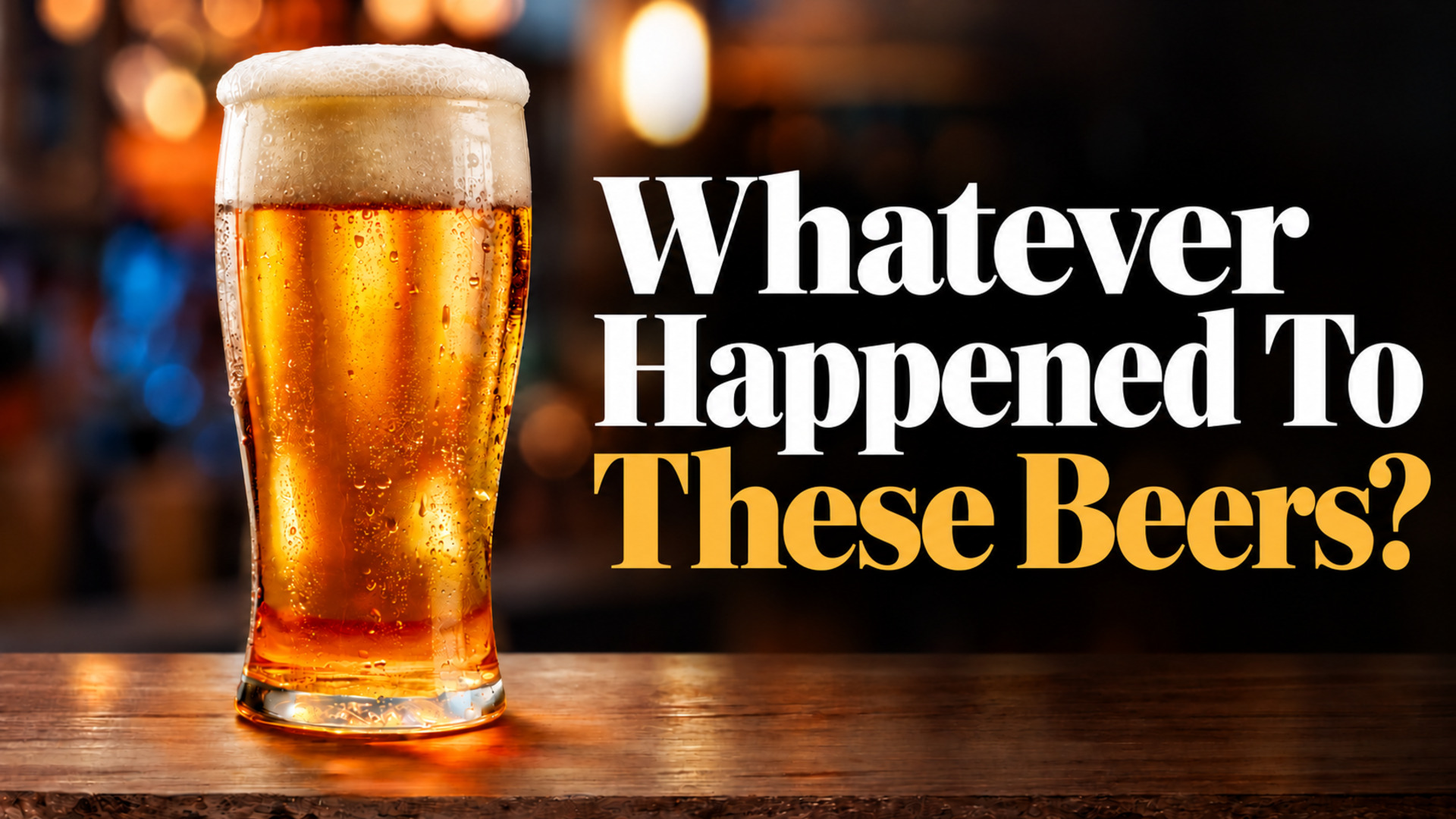 Video thumbnail for 7 Discontinued Old-School Beers Everyone Used To Drink