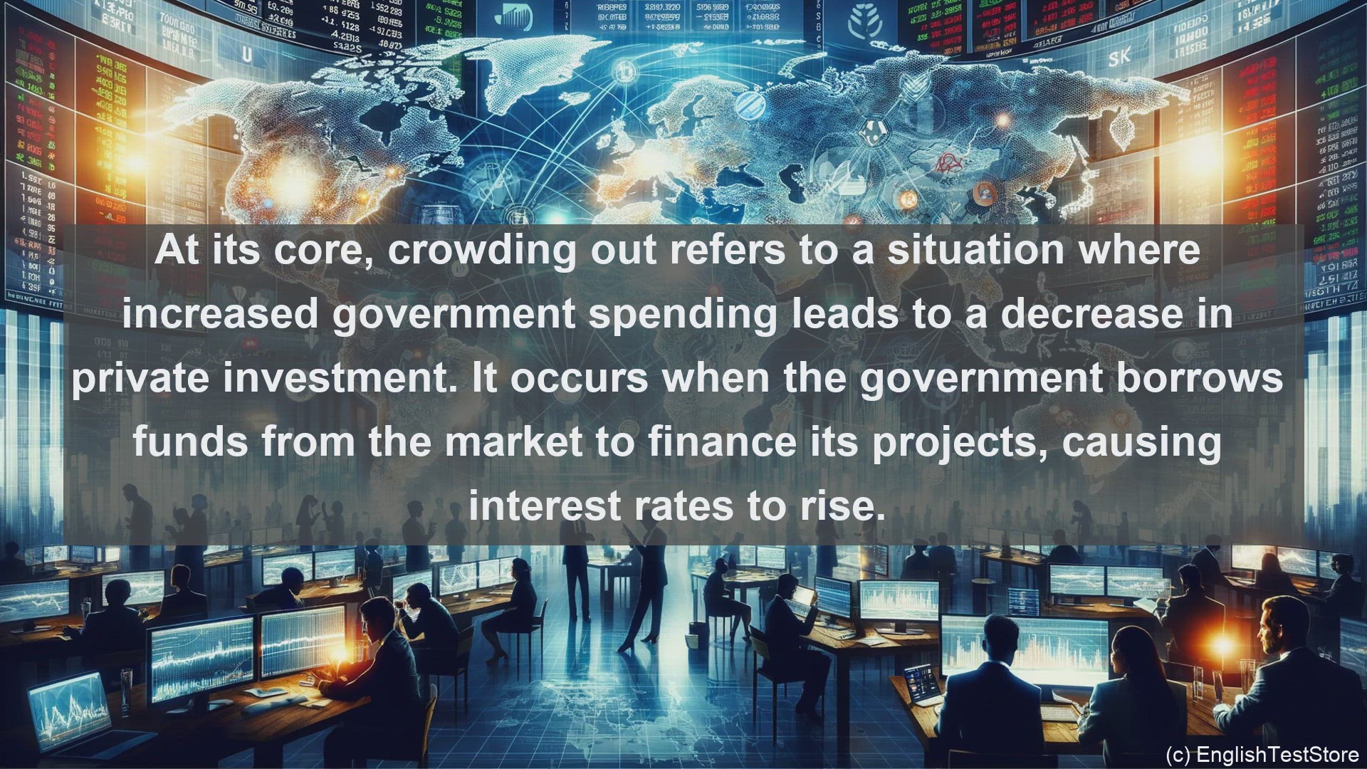 'Video thumbnail for Crowding out in economics and finance'