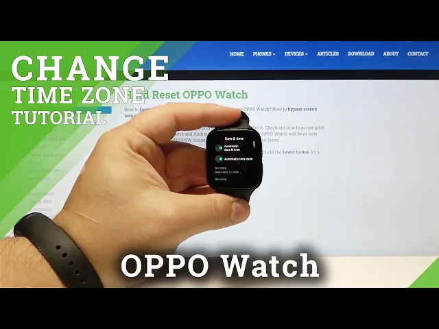 Video thumbnail for How to Change Date & Time on OPPO Watch – Update Time