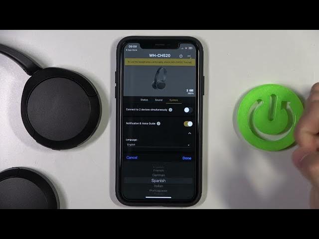 Video thumbnail for How to Change Voice Notifications Language on Sony WH-CH520?