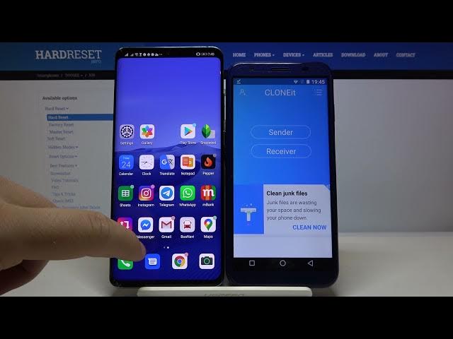 Video thumbnail for How to Move All Personal Data from Old Android Phone to DOOGEE X55 – Transfer Data by CLONEit