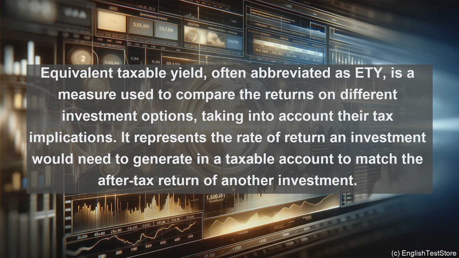 'Video thumbnail for Equivalent taxable yield in economics and finance'