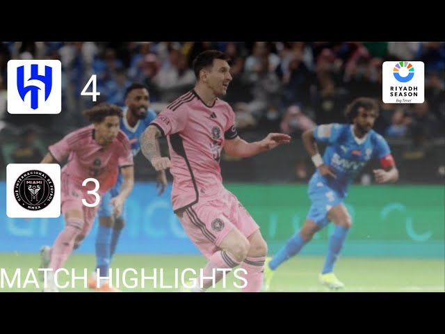 Video thumbnail for Al Hilal vs Inter Miami 4 3 highlights SPORTDAYLIGHT COM