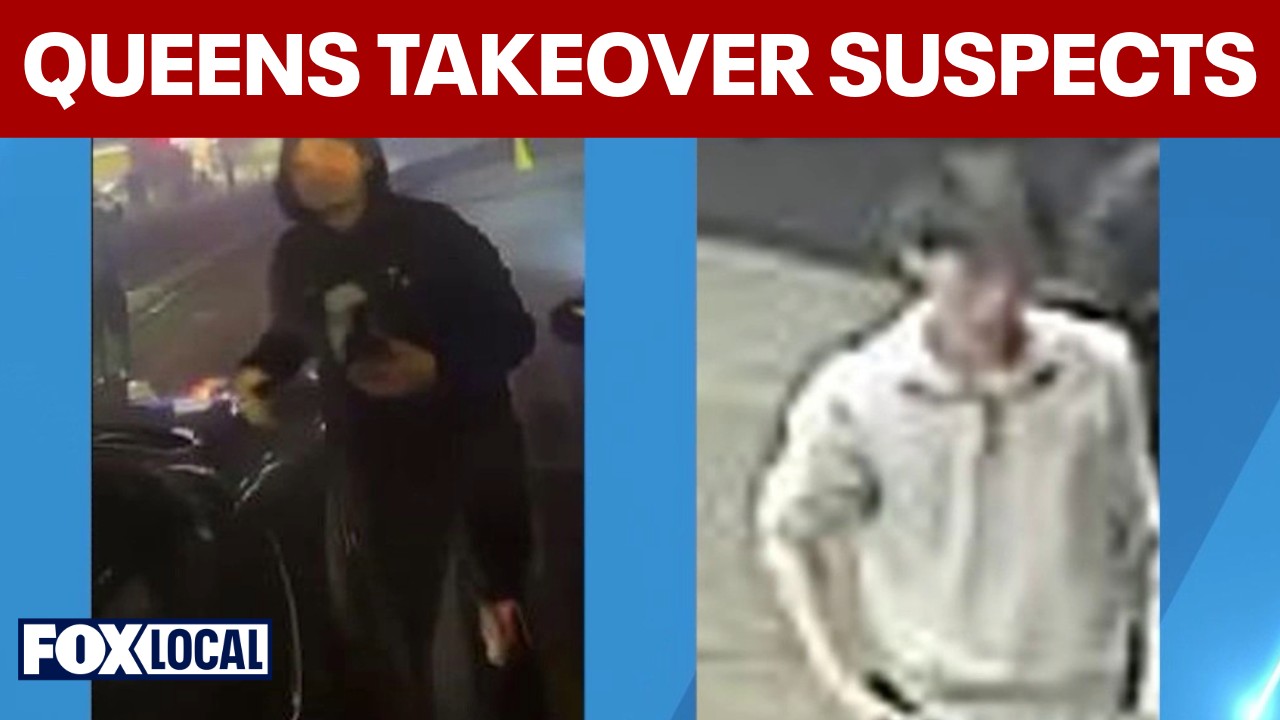 Video thumbnail for 8 suspects sought in Queens street takeover as new photos released
