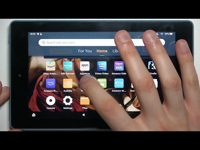 Video thumbnail for How to Take Screenshot on AMAZON Fire 7 - Capture Screen