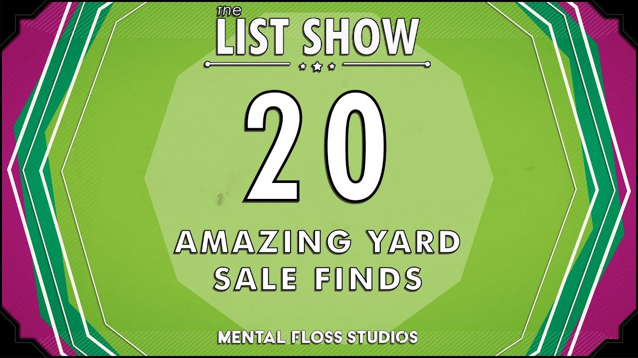 Video thumbnail for The Declaration of Independence and Other Amazing Yard Sale Finds | Mental Floss List Show | 531