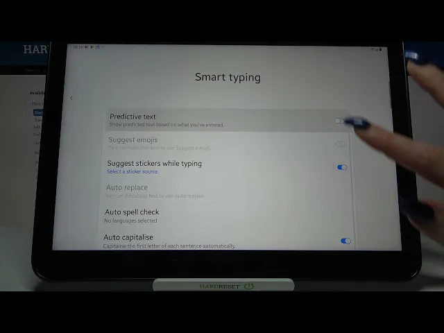 Video thumbnail for How to Enter Text Correction Options in SAMSUNG Galaxy Tab Active Pro - Keyboard Settings