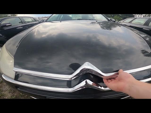 Video thumbnail for How to Unlock the Hood in Citroen C5 III ( 2007 – 2017 ) - Open Bonnet by Lever