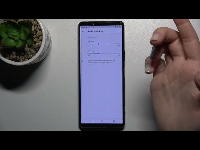 Video thumbnail for How to Manage Navigation Gestures in Sony Xperia 5 III - Change Gestures Sensitivity