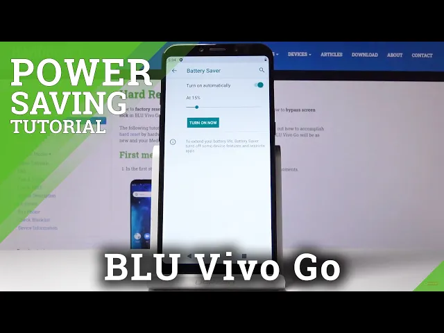 Video thumbnail for How to Activate Power Saver in BLU Vivo Go – Extend Battery Life