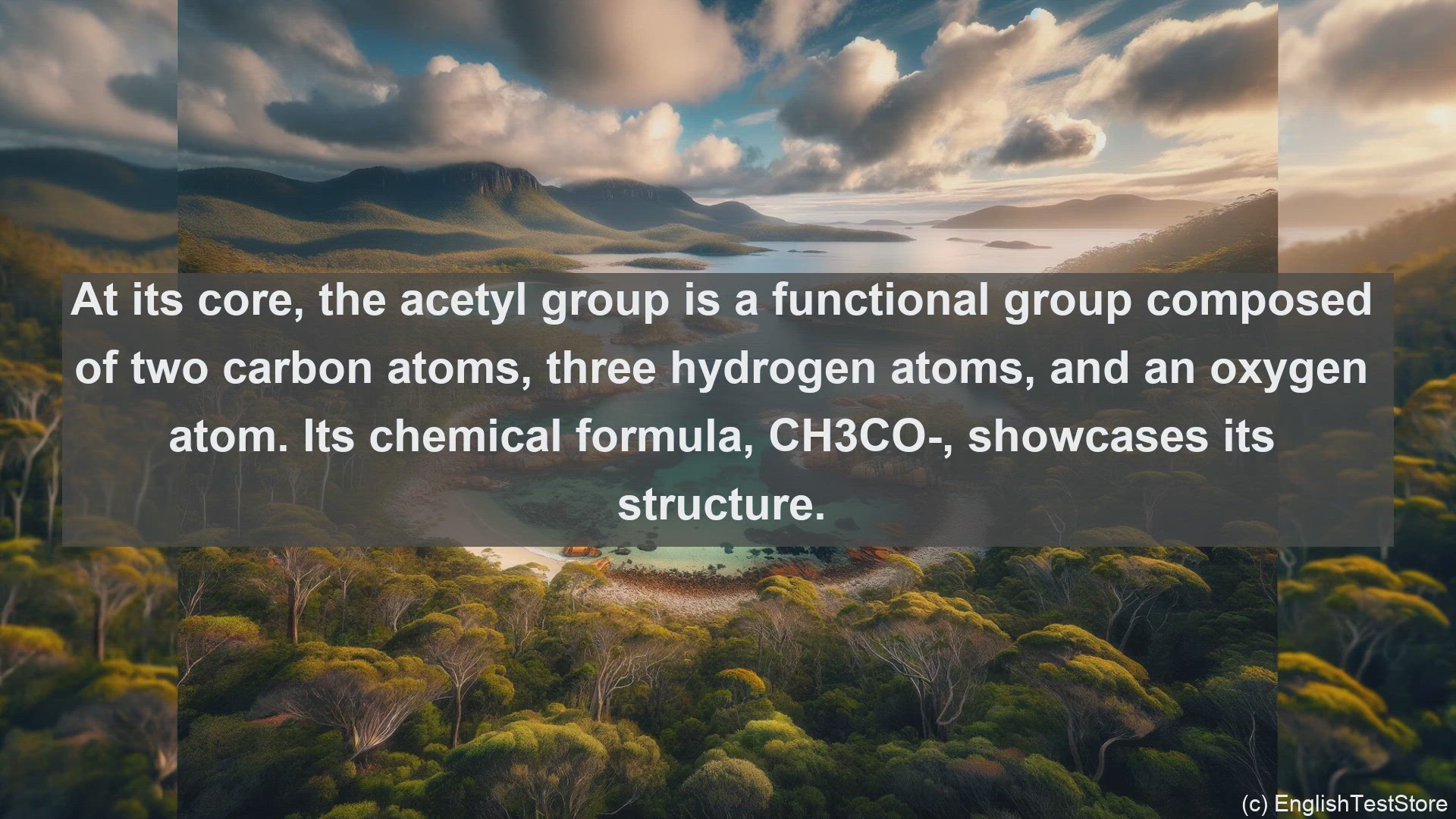 'Video thumbnail for Acetyl group in science  definition and examples'