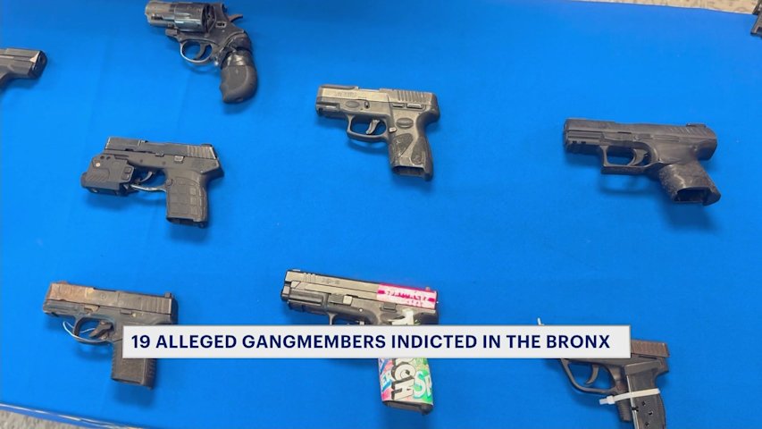 Video thumbnail for Nearly 20 alleged Bronx gang members indicted in South Bronx shooting investigations