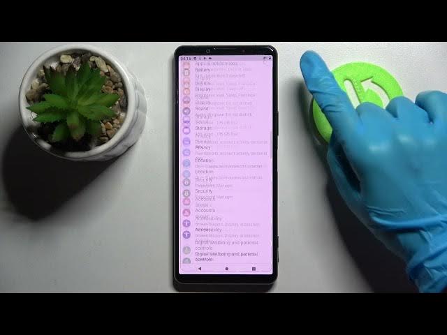 Video thumbnail for How to Enter Text Correction Options on SONY Xperia 5 III - Open Text Correction Options