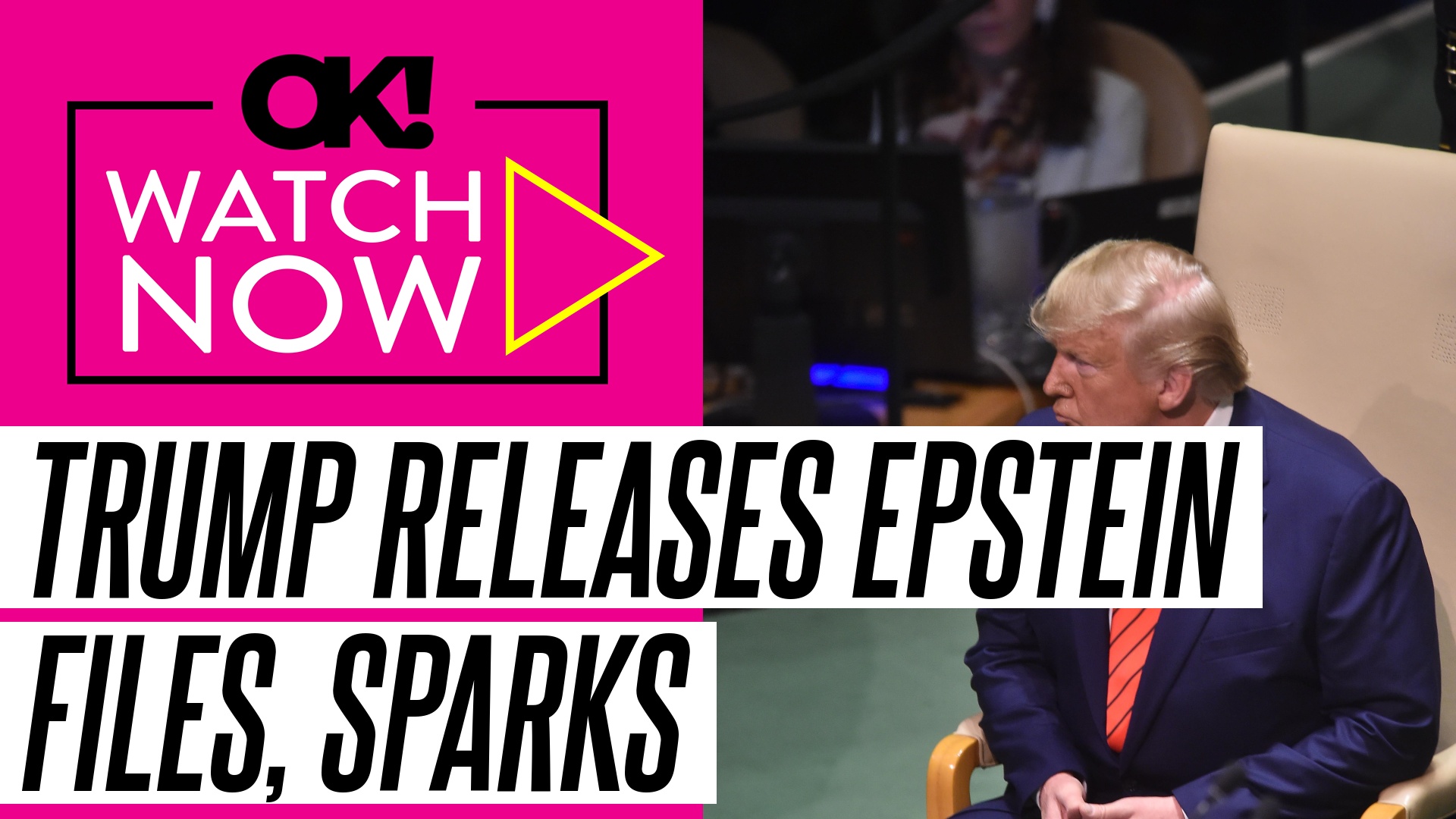 Video thumbnail for President Donald Trump Signs Bill to Release Epstein Files After Calling the Case a 'Hoax'