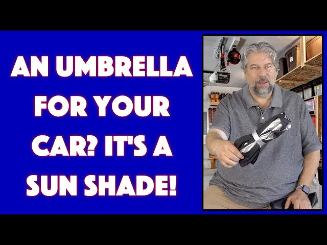 Video thumbnail for Andobil Windshield Sun Shade Umbrella -- DEMO & REVIEW