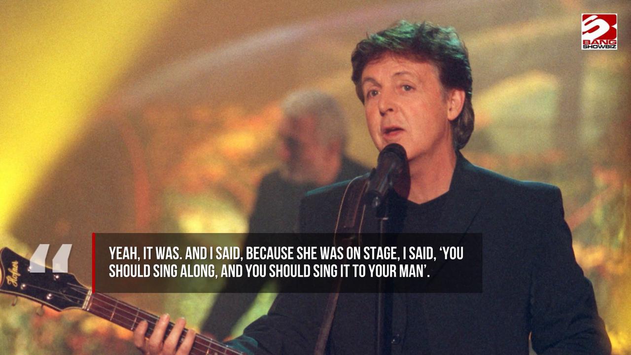 Video thumbnail for Sir Paul McCartney urged Taylor Swift to sing with him at her wedding